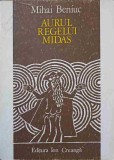 Aurul Regelui Midas. Fabule - Mihai Beniuc, Xilogravuri Ethel Lucaci-Baias, Editura Ion Creanga 1977, Carte Poezie