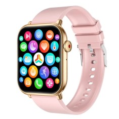 SMARTECH SmartWatch cu Display 1.96 inch, baterie 300mAh, Apel Bluetooth, Bataile inimii, Nivel oxigen, Tensiune arteriala, Moduri sport, Calorii, Vre