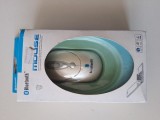 Mouse optic wireless Bluetooth 2.0 1000 DPI 4 butoane laptop PC argintiu fara receiver USB netestat