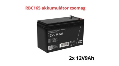 APC APCRBC165 pachet de baterii de &amp;icirc;nlocuire APC APCRBC165 (2x 12V 9Ah) foto