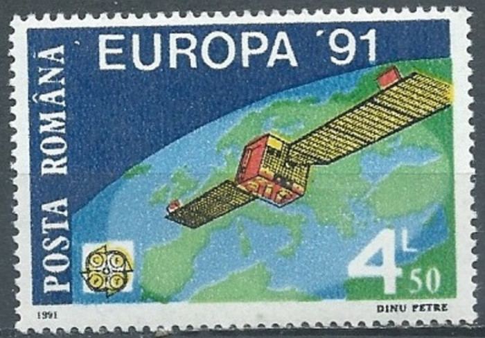 B0584 - Romania 1991 - Europa neuzat,perfecta stare