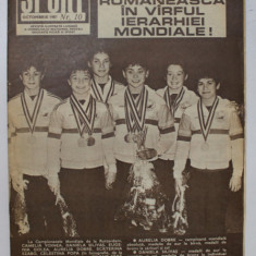 SPORT , REVISTA ILUSTRATA LUNARA A CONSILIULUI NATIONAL PENTRU EDUCATIE FIZICA SI SPORT , NR. 10 , 1987