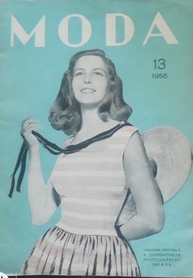 REVISTA MODA VINTAGE, MODA NR 13/1956 foto