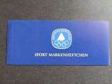 Carnet timbre Germania Sporthilfe Sport Markenheftchen Handbal 1979 - A583