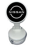 Suport Magnetic ALB cu Ventuza si Brat Reglabil Pentru NISSAN NOU