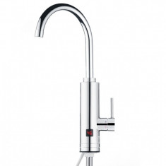 Robinet electric (instant apa calda) Inox Aquatic Elefant cu display digital SC30H45X foto