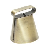 Clopot talanga auriu 4 cm pentru ovine si bovine, tip traditional