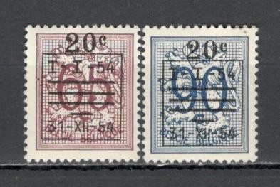 Belgia.1954 Leul heraldic-supr. MB.27