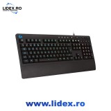 Tastatura Gaming Logitech G213 Prodigy, RGB LED, USB, Layout UK, Black