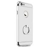Husa telefon Iphone 6 Plus /6S Plus ofera protectie 3in1 RIng Silver