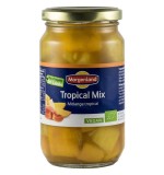 Compot Mix din Fructe Tropicale Bio 360 grame/230 grame MorgeLand