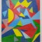 ARHITECT RADU MARIUS OCTAV - COMPOZITIE CU FORME GEOMETRICE , NESEMNATA