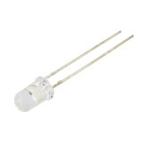 Dioda LED 5mm, alb cald, convex, 5V, OPTOSUPPLY - OSM5DK5A31A-5V