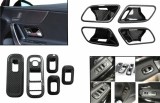 Ornamente interior Butoane Geamuri cu Ornamente interior Manere Usi Mercedes A-Class W177 V177 (2018-Up) Carbon LHD Performance AutoTuning