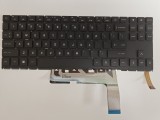 Tastatura Laptop Gaming, HP, OMEN 16-WF, 16T-WF, TPN-C167, iluminata, RGB, conector 20 pini, neagra, layout US