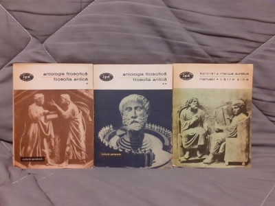 FILOSOFIE ANTICA/EPICTET/MARCUS AURELIUS (3 VOL) foto