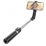 Selfie Stick Hoco K20 trepied Bluetooth cu telecomanda, Negru