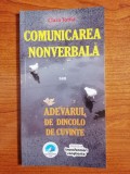 Clara Toma, Comunicarea nonverbală sau Adevărul de dincolo de cuvinte