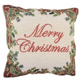 Cumpara ieftin Perna Craciun Merry Christmas poliester multicolor 44x44x4 cm