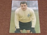 Foto fotbal (anii`60) -tip carte postala - jucatorul GUNTER BERNARD (WERDER BREMEN - GERMANIA)
