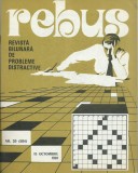 Revista Rebus nr. 20 / 15 octombrie 1981