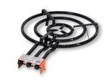 Pirostrie cu 3 cercuri arzatoare, diametru 70 cm, arzator gaz G-30, GPL, avizat CE, GRC20700
