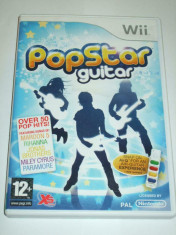 Joc Pop Star Guitar(necesita AirG), wii, original foto