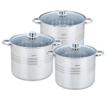 Set oale inox 6 piese, Bohmann, 9 11 13.5L