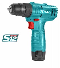 TOTAL - Masina de gaurit cu acumulator 12V - S12 - - MTO-TDLI12415 foto
