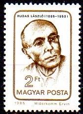 UNGARIA 1985, Aniversari Laszlo Rudas, MNH, serie neuzata foto