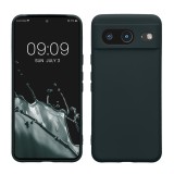 Husa Kwmobile pentru Google Pixel 8, Verde inchis, Silicon, KWM0000208L015C, Carcasa