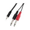 Cablu 3.5st-2x6.3mo t-t 2m