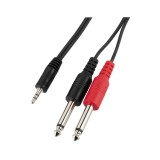 Cablu 3.5st-2x6.3mo t-t 2m