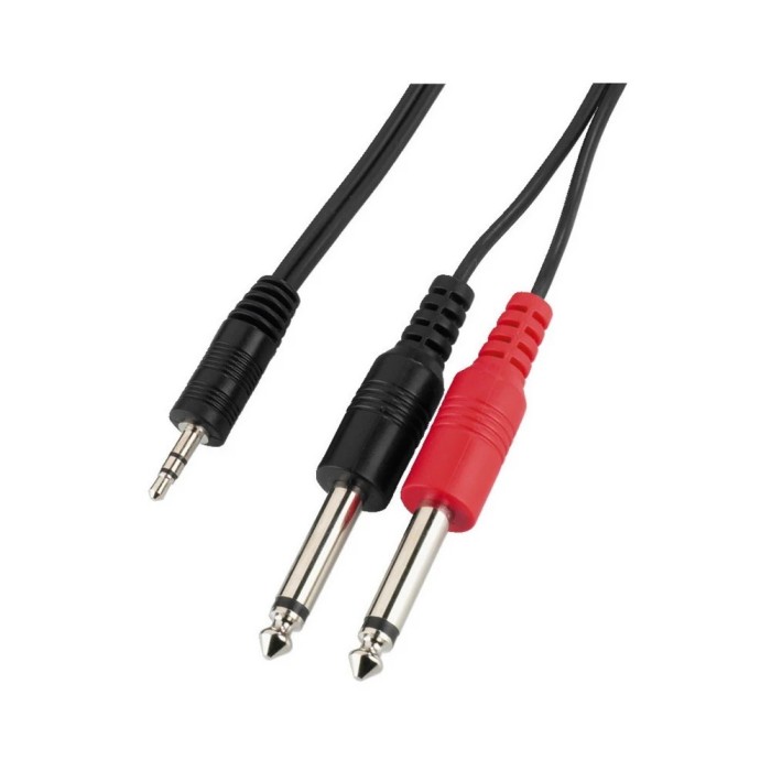 Cablu 3.5st-2x6.3mo t-t 2m