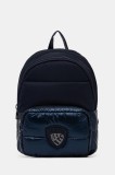 Blauer rucsac culoarea bleumarin, mic, cu imprimeu, WAVE04