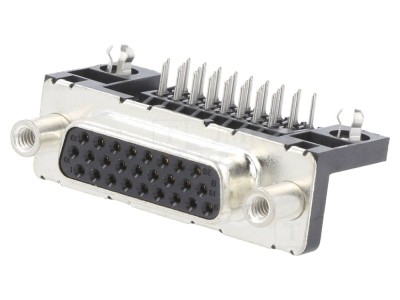 Conector D-Sub mamă 26 pini, THT foto