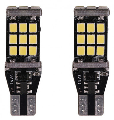 Set 2 Buc Bec Led T15 21 SMD 12V-24V LED 287 foto