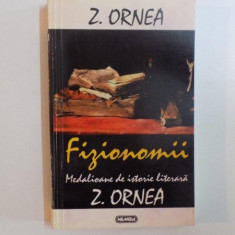 FIZIONOMII MEDALIOANE DE ISTORIE LITERARAde Z. ORNEA , 1997