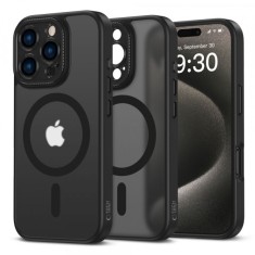 Husa MagSafe pentru Apple iPhone 16 Pro, Tech-Protect, Magcam, Neagra foto