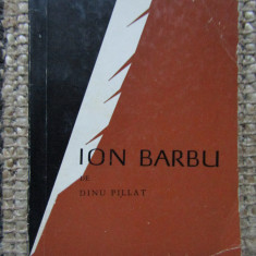 DINU PILLAT - ION BARBU