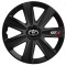 Set 4 Capace Roti GTX Negru Carbon R17, Pentru Toyota