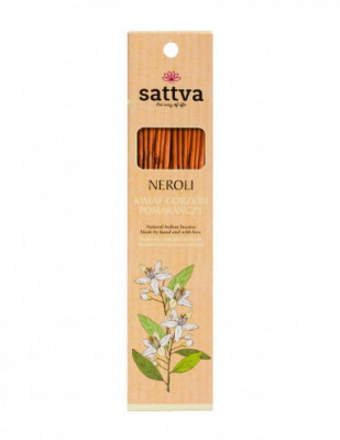 Betisoare parfumate cu Neroli , Sattva Ayurveda foto