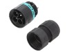Conector Alimentare AC IDC Techno THP.387.A4A IP68, 500V, 4 Pisti, 17.5A