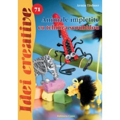Animale impletite cu tehnica scoubidou - Armin Taubner