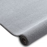 Mocheta VELVET MICRO gri 90 simplu, culoare, solidă, 400 cm, Poliester