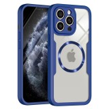 Husa pentru iphone 11 pro max cu folie, colorverse 360 magsafe, blue