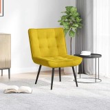 vidaXL Scaun de relaxare galben 64x74x84 cm catifea 4012323