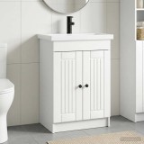 Cumpara ieftin Set de mobilier pentru baie Alb 78,5 x 37,5 x 81 cm