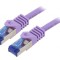Patch Cord S/FTP Cat 6a LSZH Violet 3m