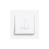 Comutator Clopot Leziter Nova 101N, Alb, 10A, 250V AC, Montare Incastrata, IP20